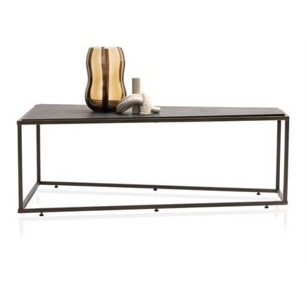 Coco Maison Stand Up salontafel triangel 97x60cm Goud